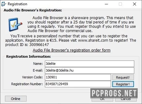 Audio File Browser — изображение 2