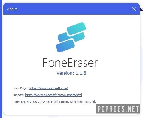 Aiseesoft FoneEraser — изображение 2