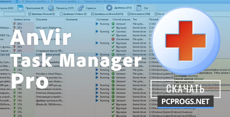AnVir Task Manager — изображение 1