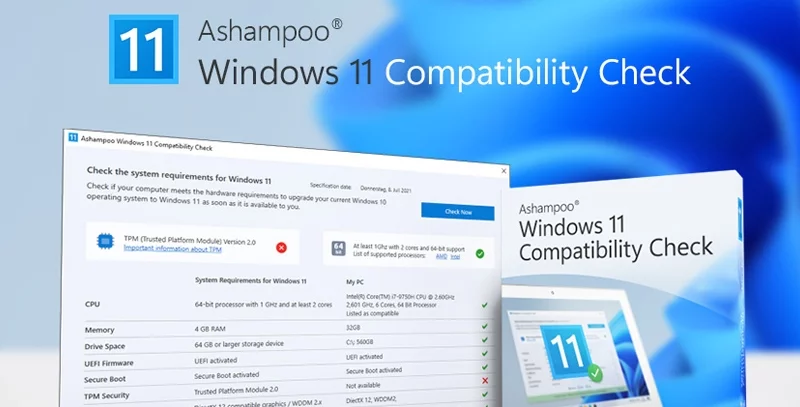 Ashampoo Windows 11 Compatibility Check — изображение 1