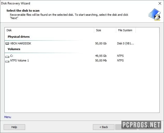 DiskInternals Linux Recovery — изображение 1