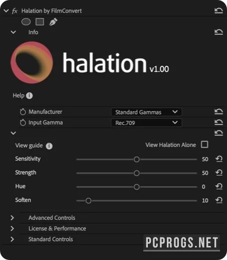 FilmConvert Halation — изображение 1