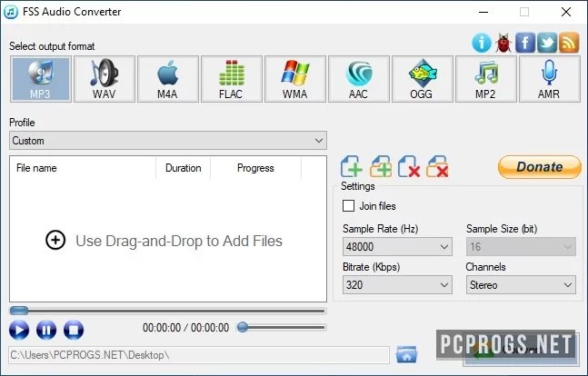 FSS Audio Converter — изображение 1