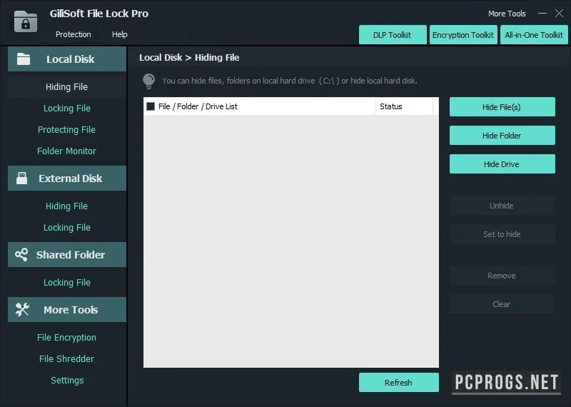 GiliSoft File Lock — изображение 1