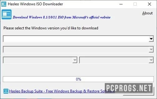 Hasleo Windows ISO Downloader — изображение 1