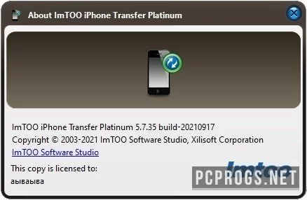 ImTOO iPhone Transfer — изображение 2