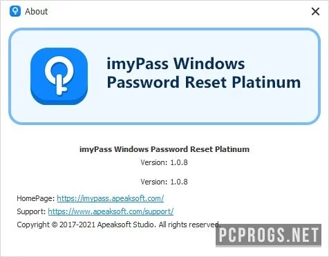 imyPass Windows Password Reset — изображение 2
