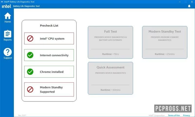 Intel Battery Life Diagnostic Tool — изображение 1