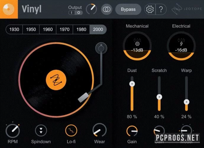 iZotope Vinyl — изображение 1