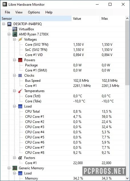Libre Hardware Monitor — изображение 1