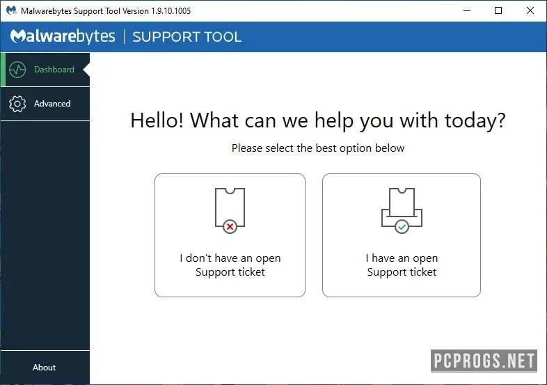 Malwarebytes Support Tool — изображение 1