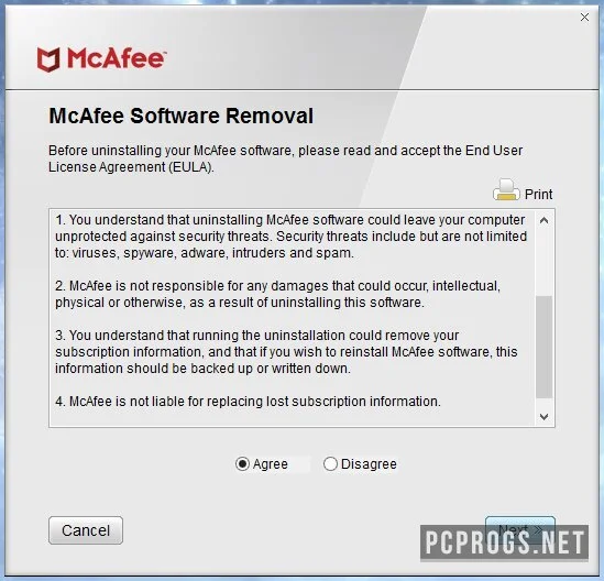 McAfee Consumer Product Removal Tool — изображение 1