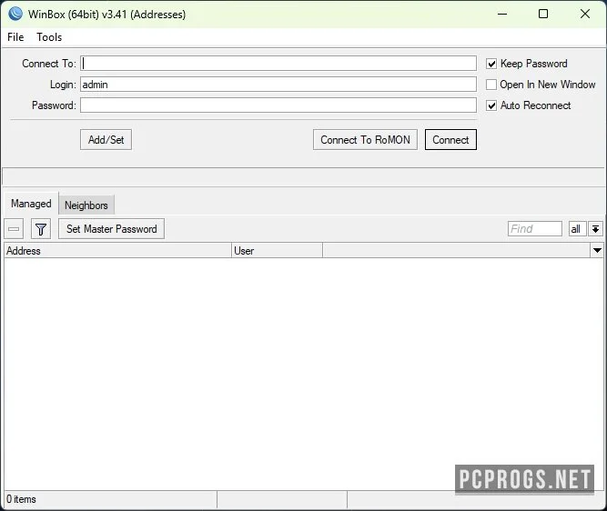 Mikrotik Winbox — изображение 1