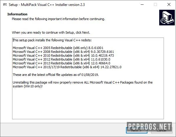Visual C++ Installer — изображение 1