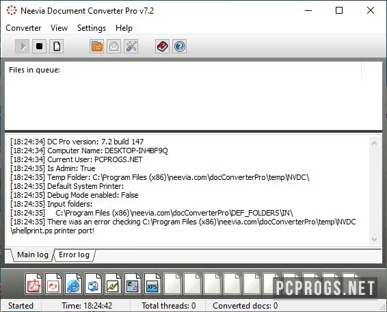 Neevia Document Converter — изображение 1