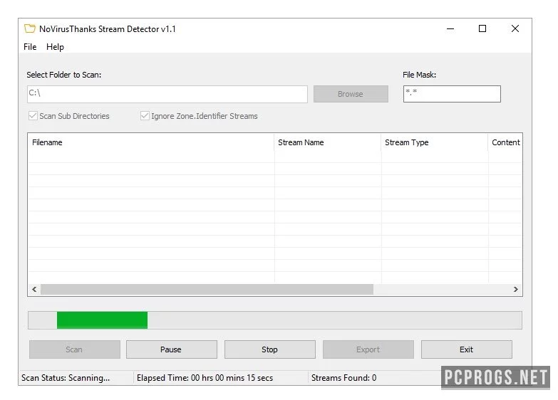 NoVirusThanks Stream Detector — изображение 1