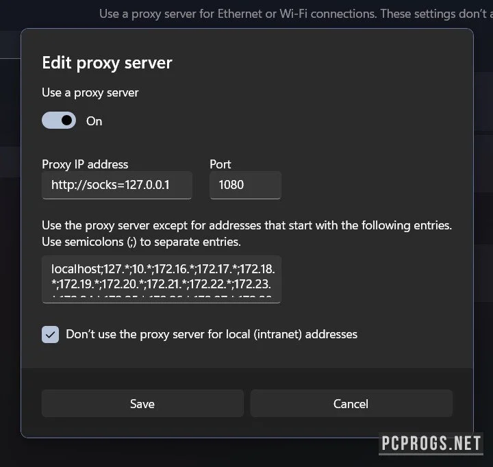 ProxyEnabler — изображение 1