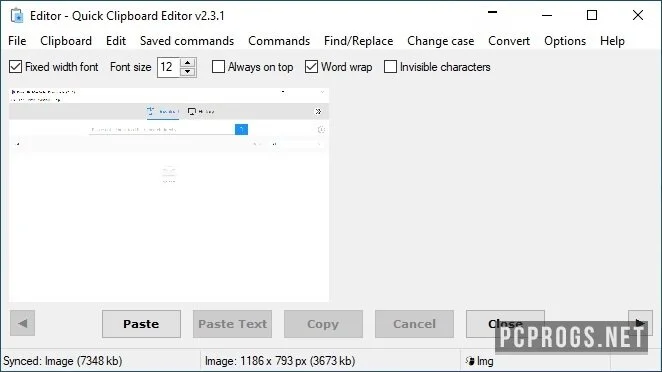 Quick Clipboard Editor — изображение 1