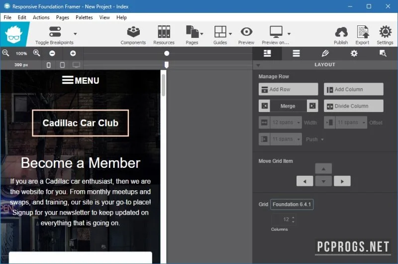 CoffeeCup Responsive Foundation Framer — изображение 2