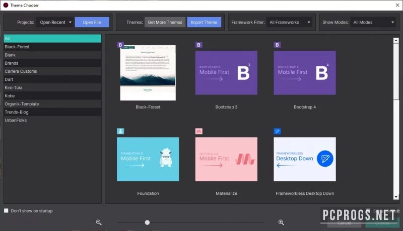 CoffeeCup Responsive Site Designer — изображение 1