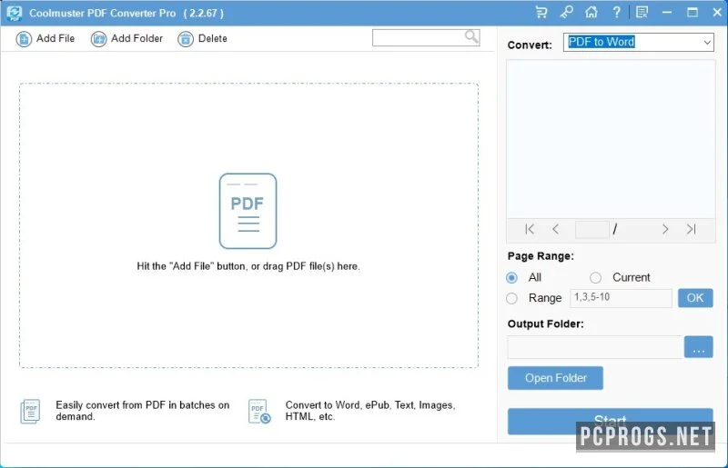 Coolmuster PDF Converter — изображение 1