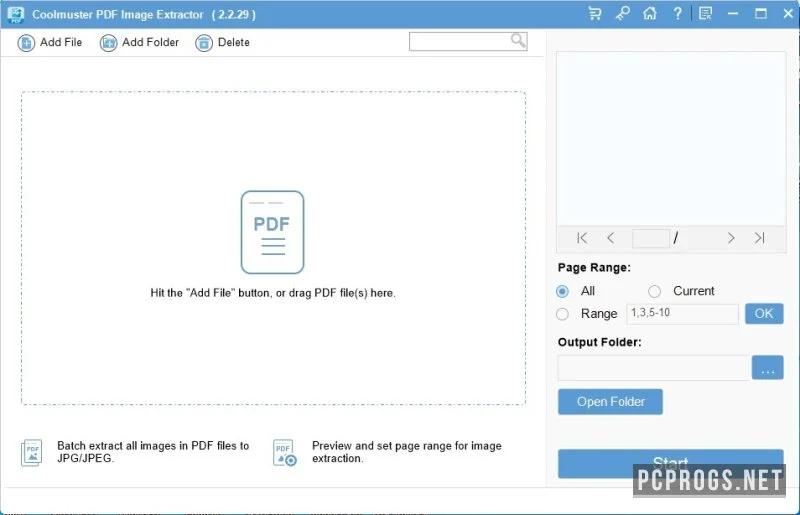 Coolmuster PDF Image Extractor — изображение 1