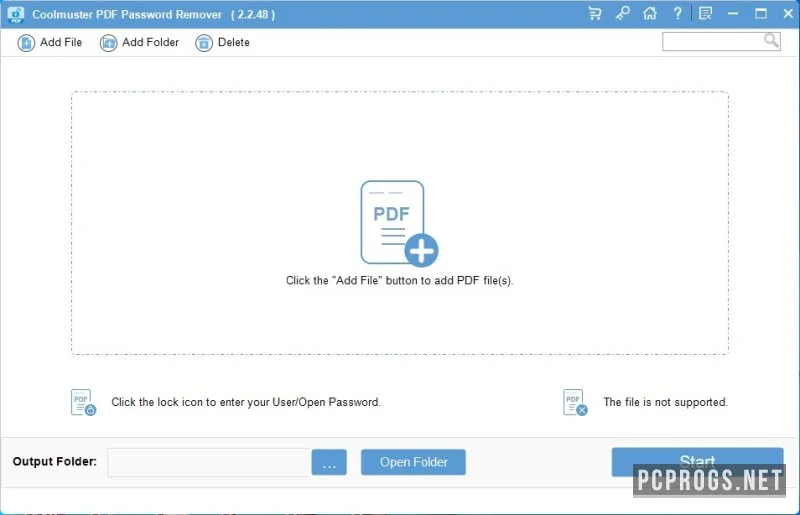 Coolmuster PDF Password Remover — изображение 1