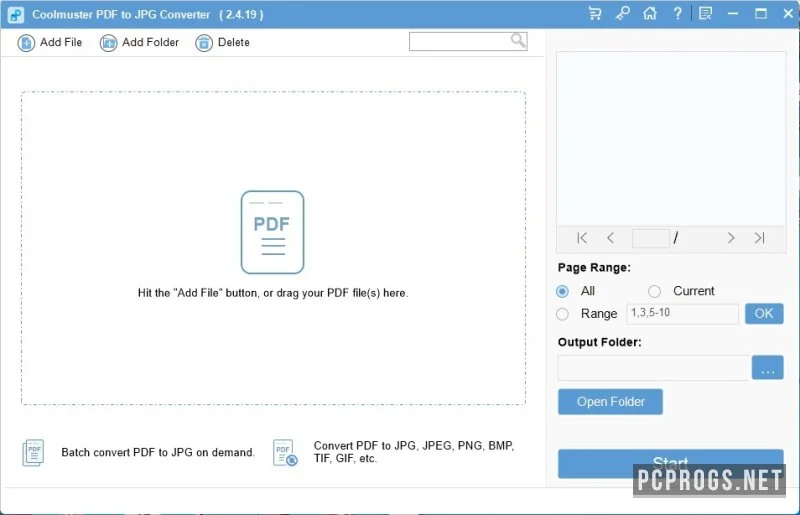 Coolmuster PDF to JPG Converter — изображение 1