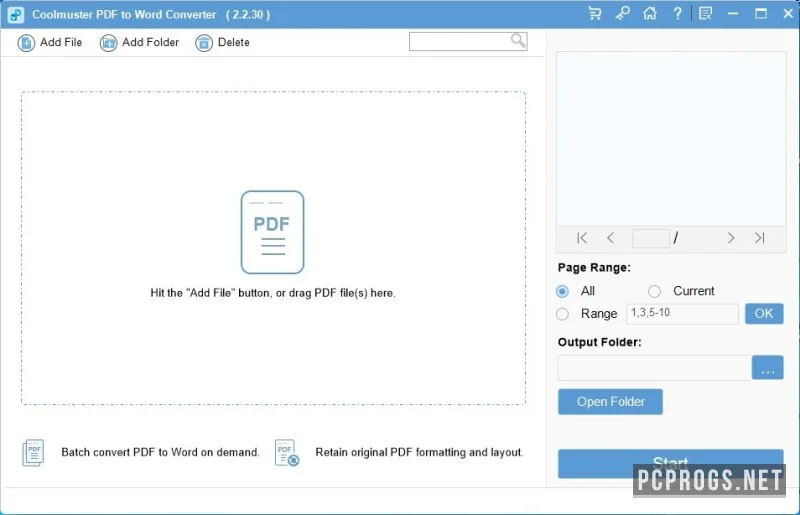 Coolmusher PDF to Word Converter — изображение 1