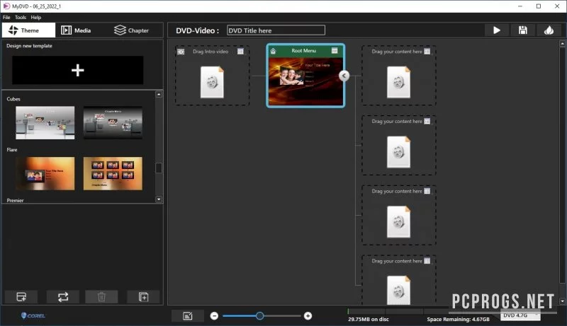 Corel VideoStudio MyDVD — изображение 1
