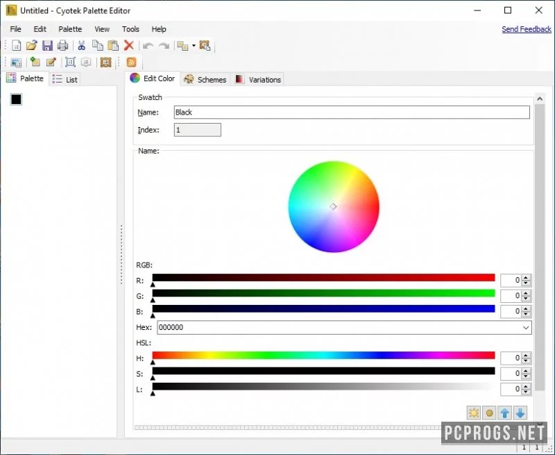 Cyotek Color Palette Editor — изображение 1