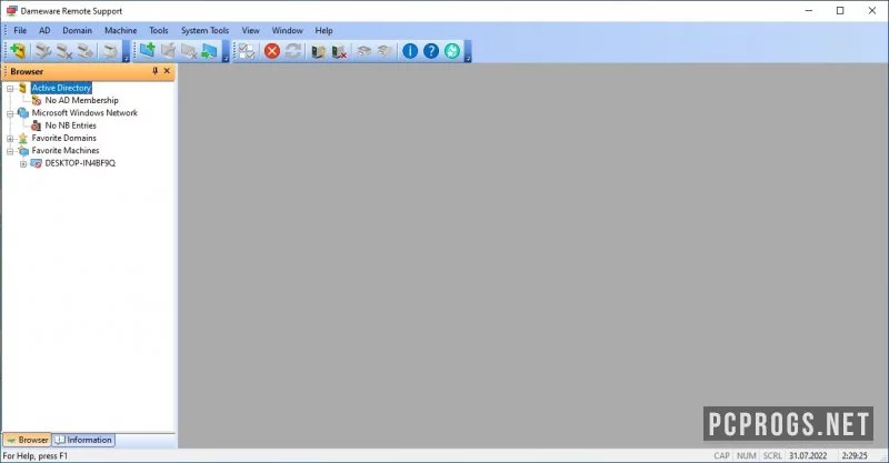 DameWare Remote Support — изображение 1
