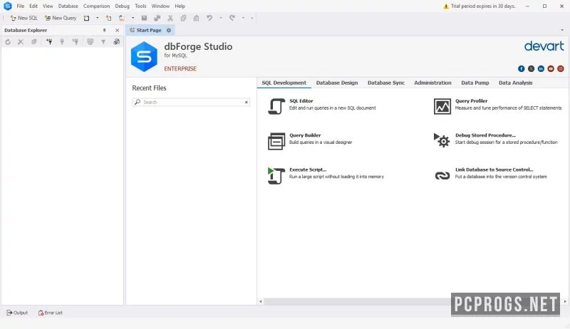 dbForge Studio for MySQL — изображение 1