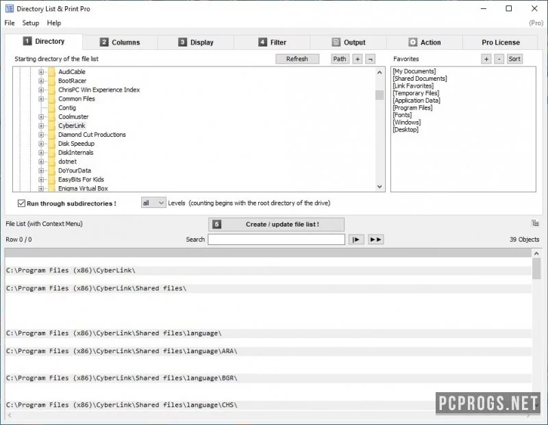 Directory List & Print — изображение 1