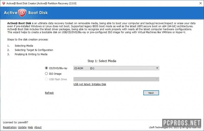 Active Boot Disk — изображение 1
