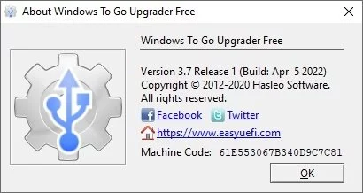 EasyUEFI Windows To Go Upgrader — изображение 2