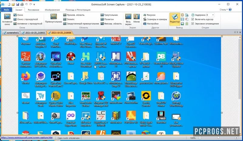 EximiousSoft Screen Capture — изображение 1