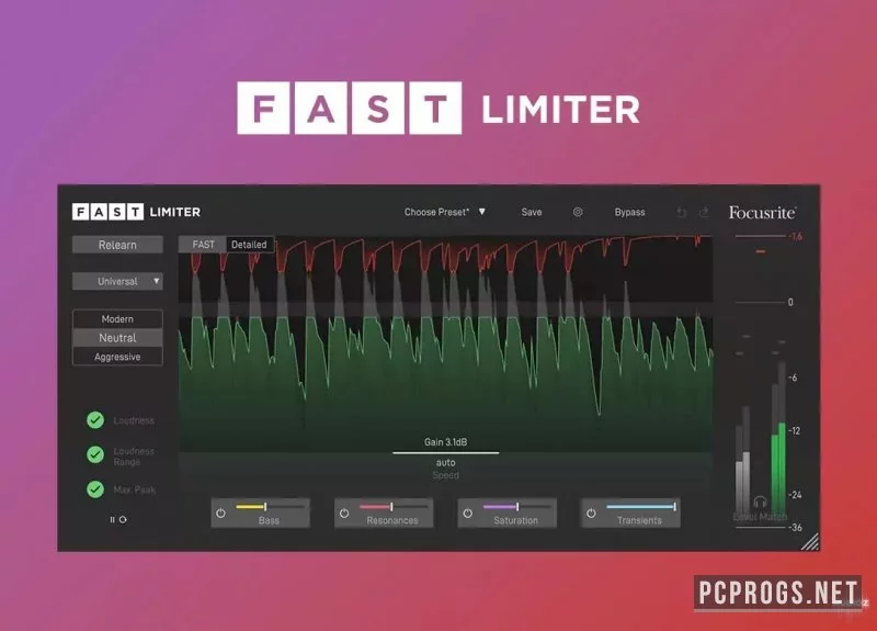 Focusrite Fast Limiter — изображение 1