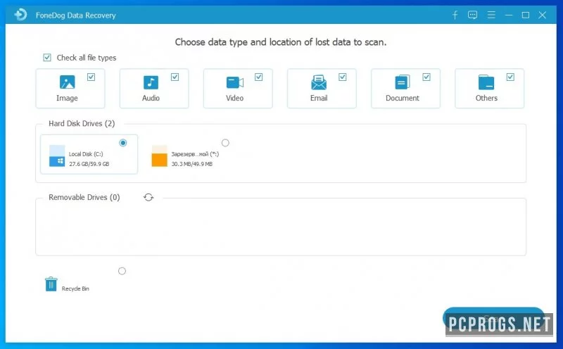 FoneDog Data Recovery — изображение 1