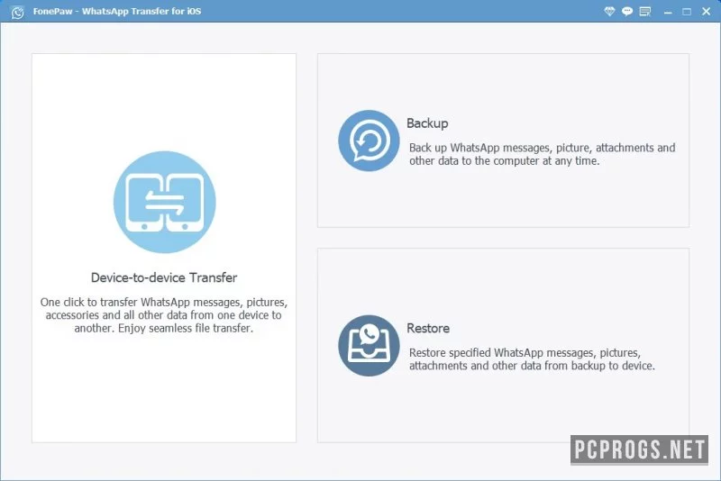 FonePaw WhatsApp Transfer — изображение 1