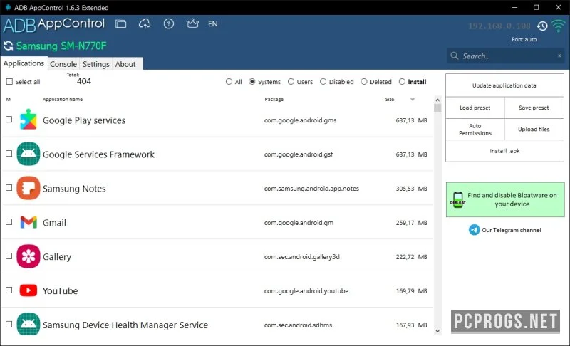 ADB AppControl — изображение 1