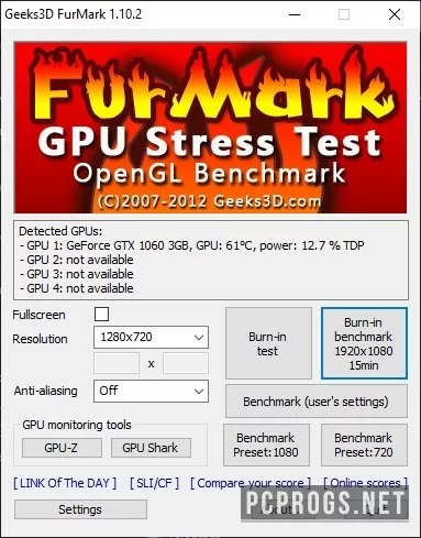 Geeks3D FurMark — изображение 2