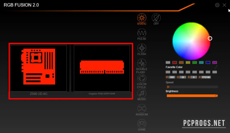 Gigabyte RGB Fusion — изображение 1