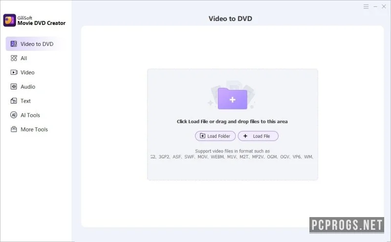 GiliSoft Movie DVD Creator — изображение 1