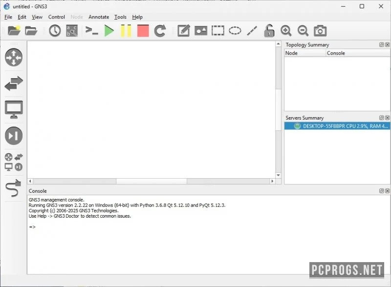 GNS3 — изображение 1