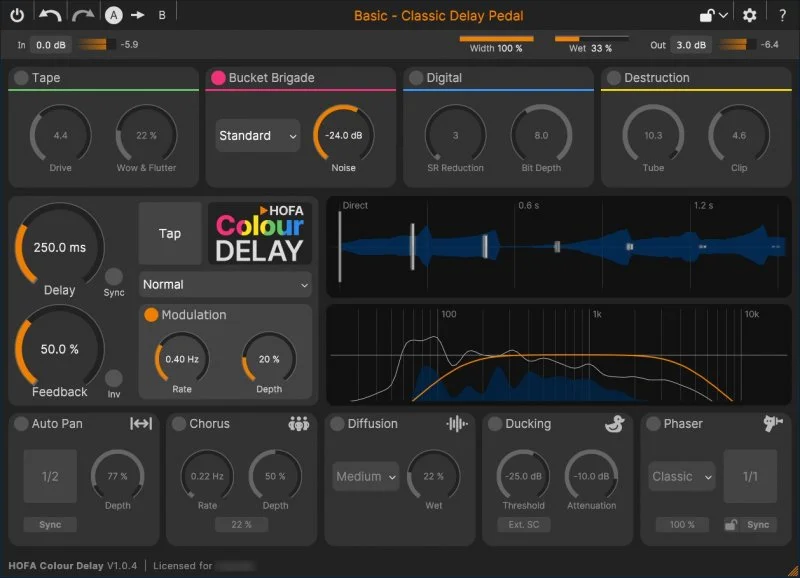 HOFA Colour Delay — изображение 2