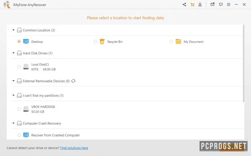 iMyFone AnyRecover — изображение 1