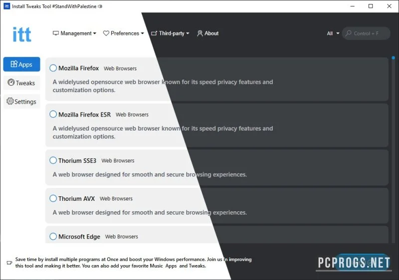 Tweak Tool — изображение 1