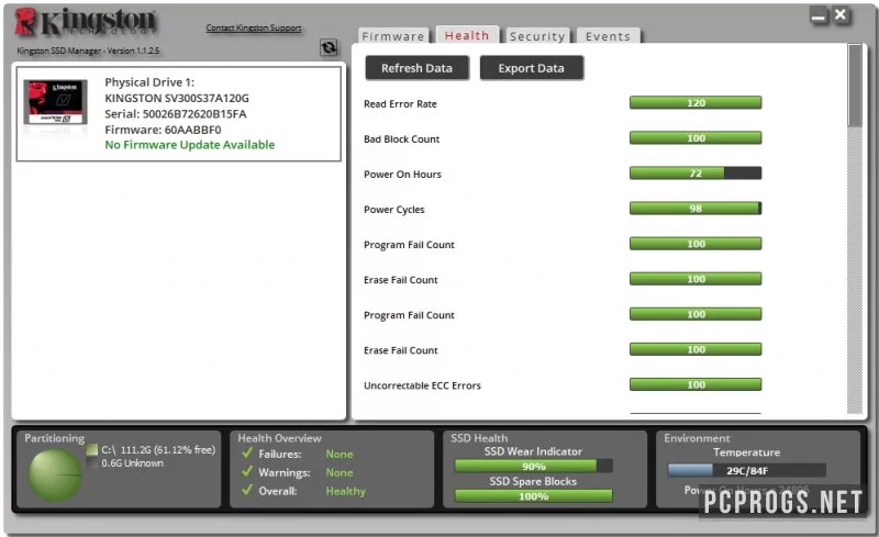 Kingston SSD Manager — изображение 2