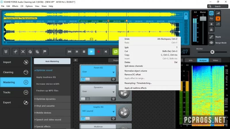 SOUND FORGE Audio Cleaning Lab — изображение 3